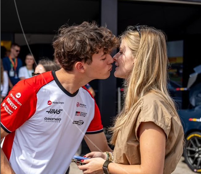 Ollie Bearman Girlfriend Alicia Torriani