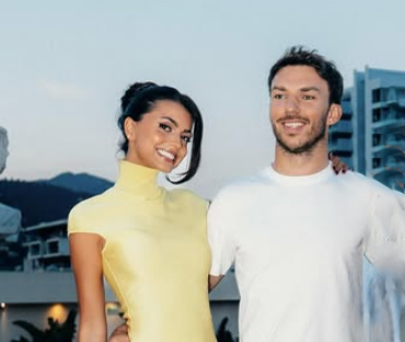 Pierre Gasly Girlfriend Kika Gomes 